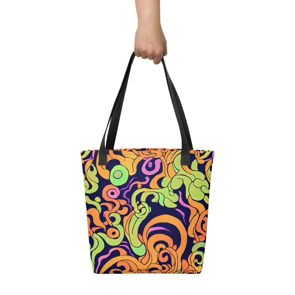 Acid Spiral on Tote Bag — Front