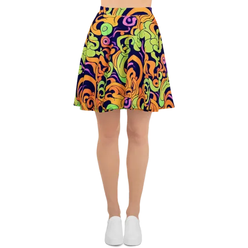 Acid Spiral on a Skater Skirt