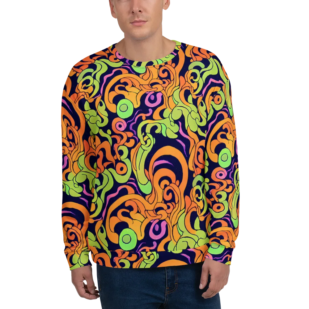 Acid Spiral on Sweatshirt — Front