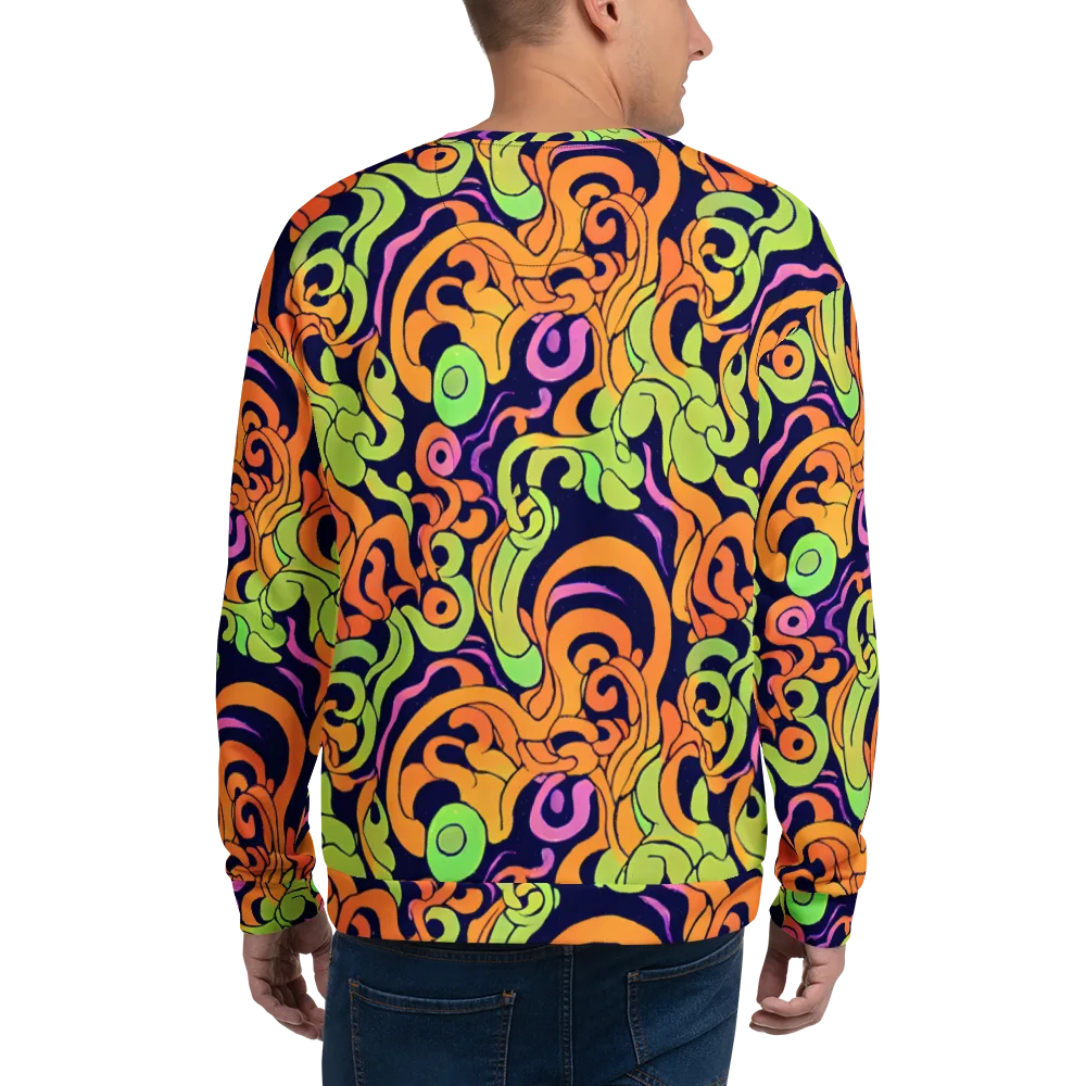 Acid Spiral on Sweatshirt — Back
