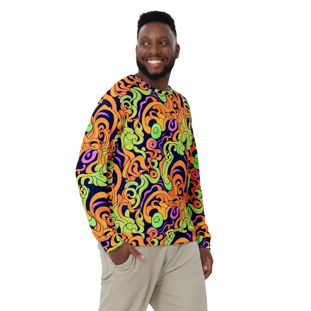 Acid Spiral on Sweatshirt — Front