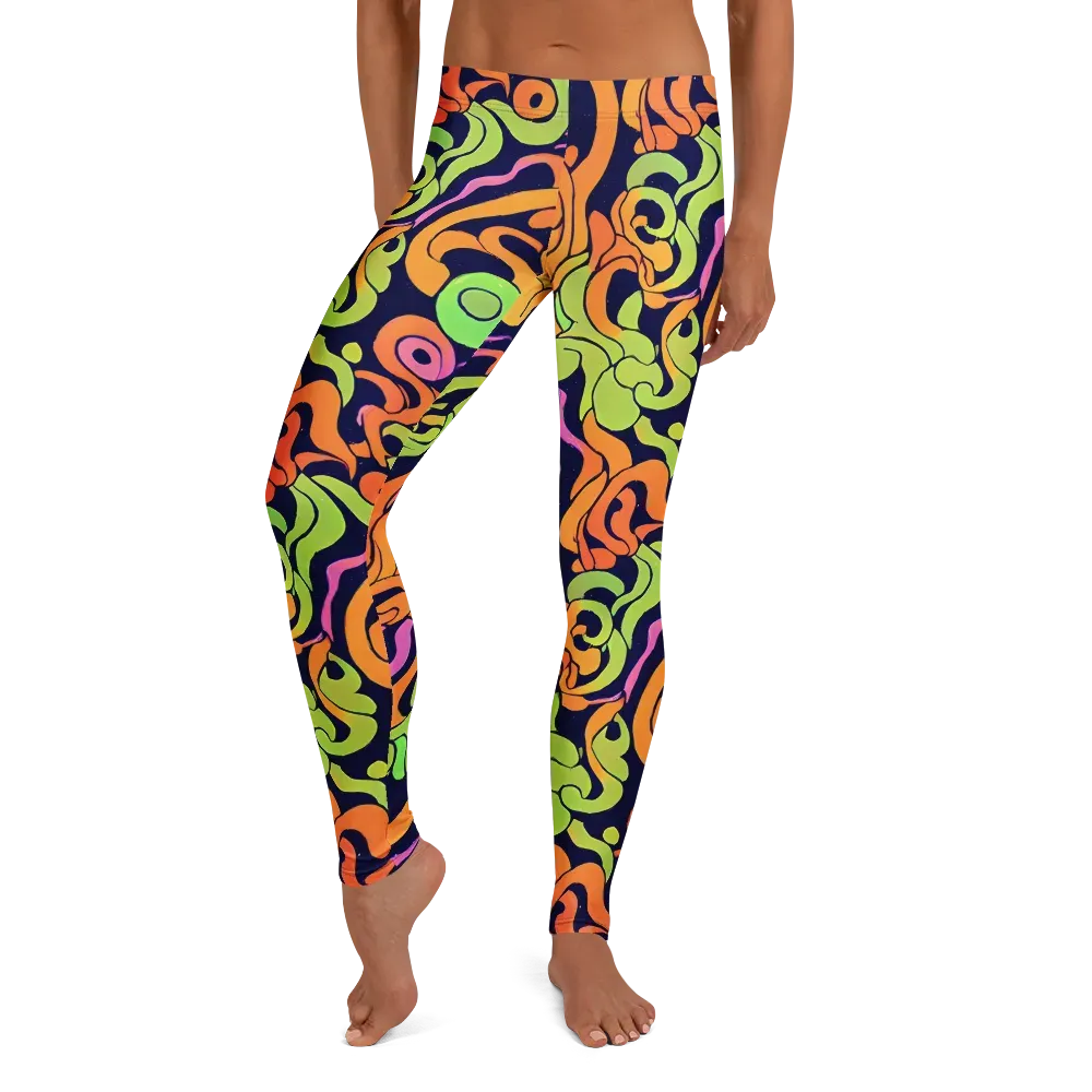 Acid Spiral on Leggings — Front