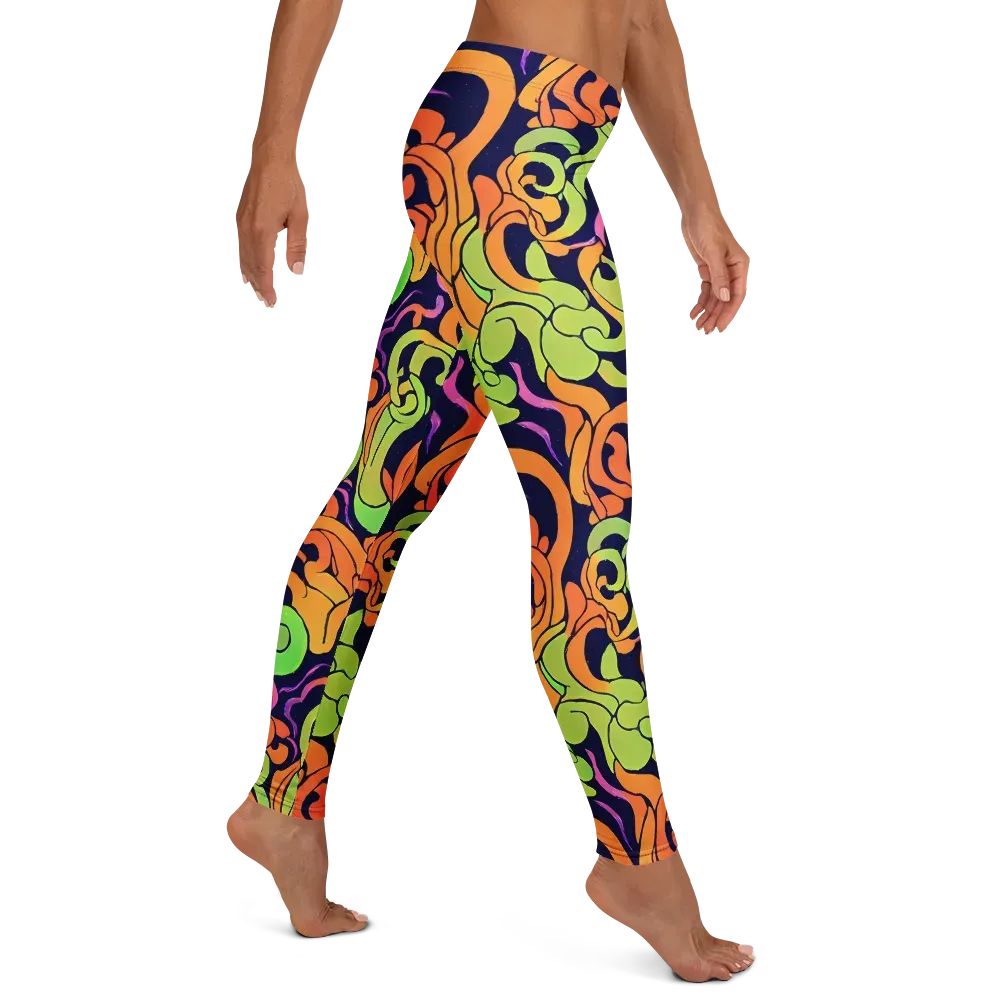 Acid Spiral on Leggings — Right