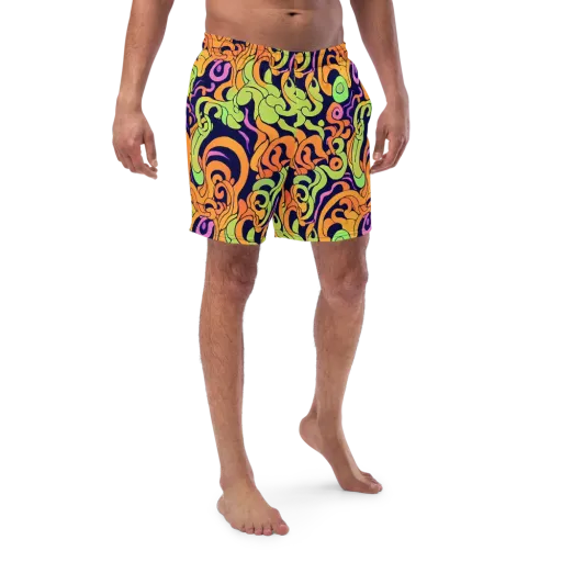 Acid Spiral on a Swim Trunks