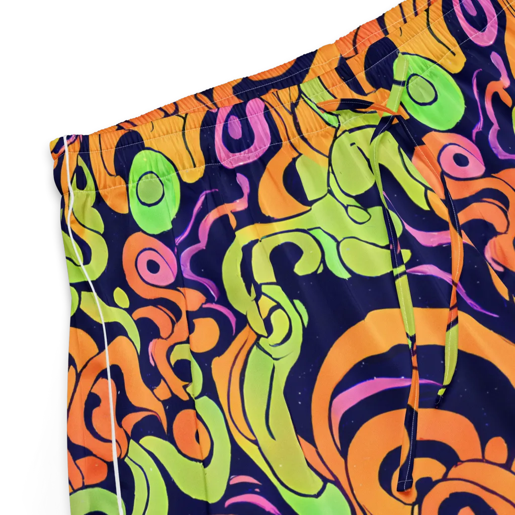 Acid Spiral on Women's Pajama Shorts — Product details
