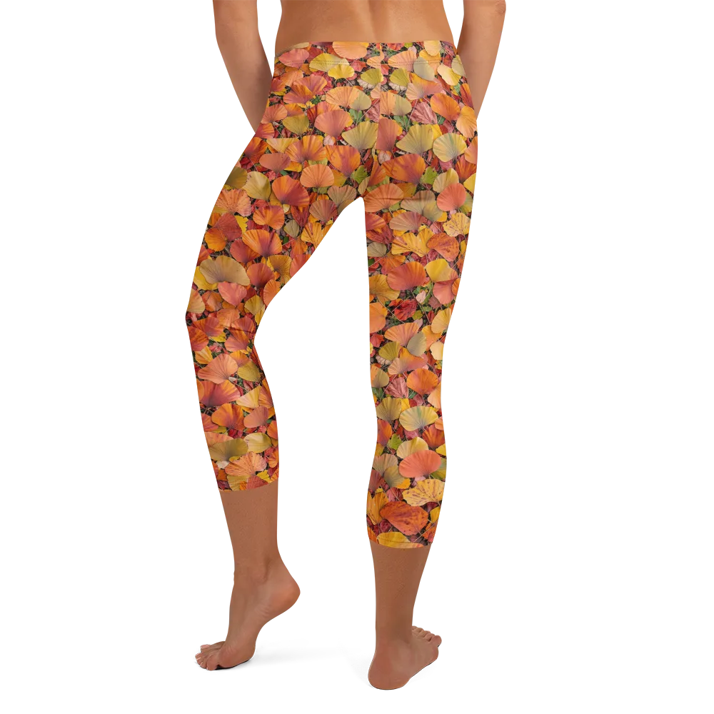Amber Canopy on Capri Leggings — Back