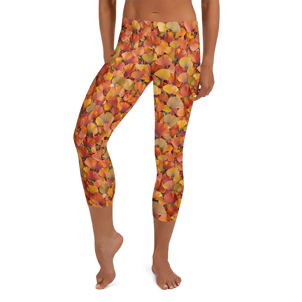 Amber Canopy on Capri Leggings — Front