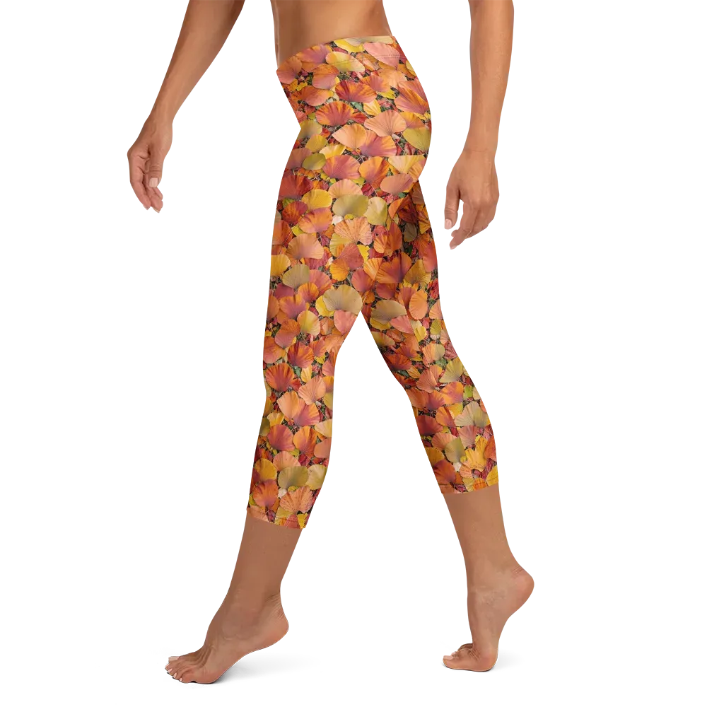 Amber Canopy on Capri Leggings — Left
