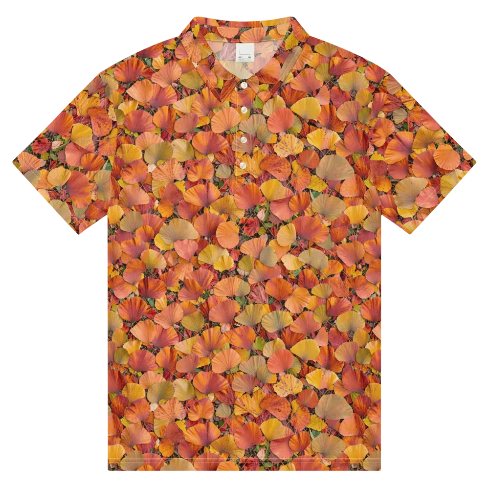 Amber Canopy on Men's Slim Fit Polo Shirt — Front
