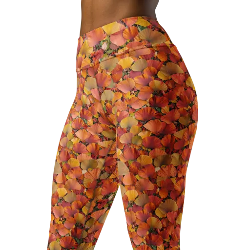 Amber Canopy on a Yoga Leggings
