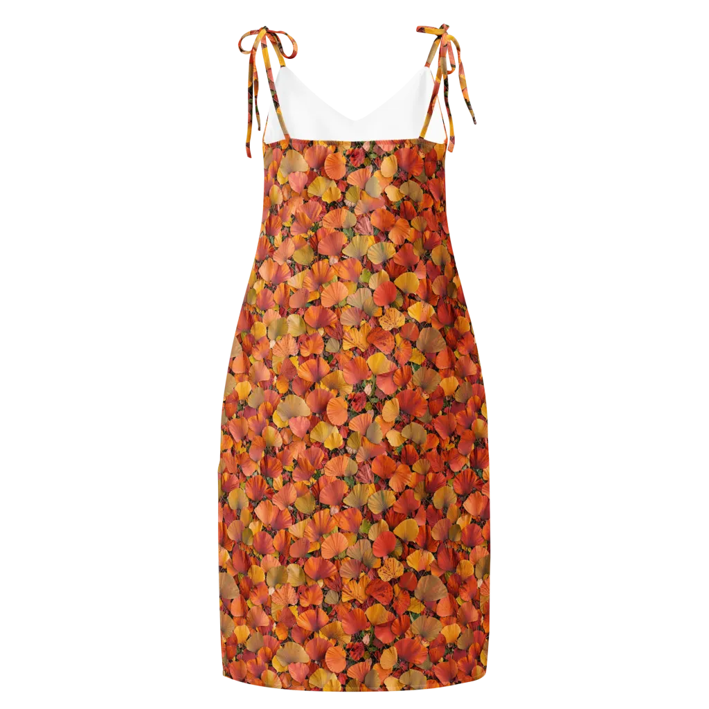 Amber Canopy on Slip Dress — Back