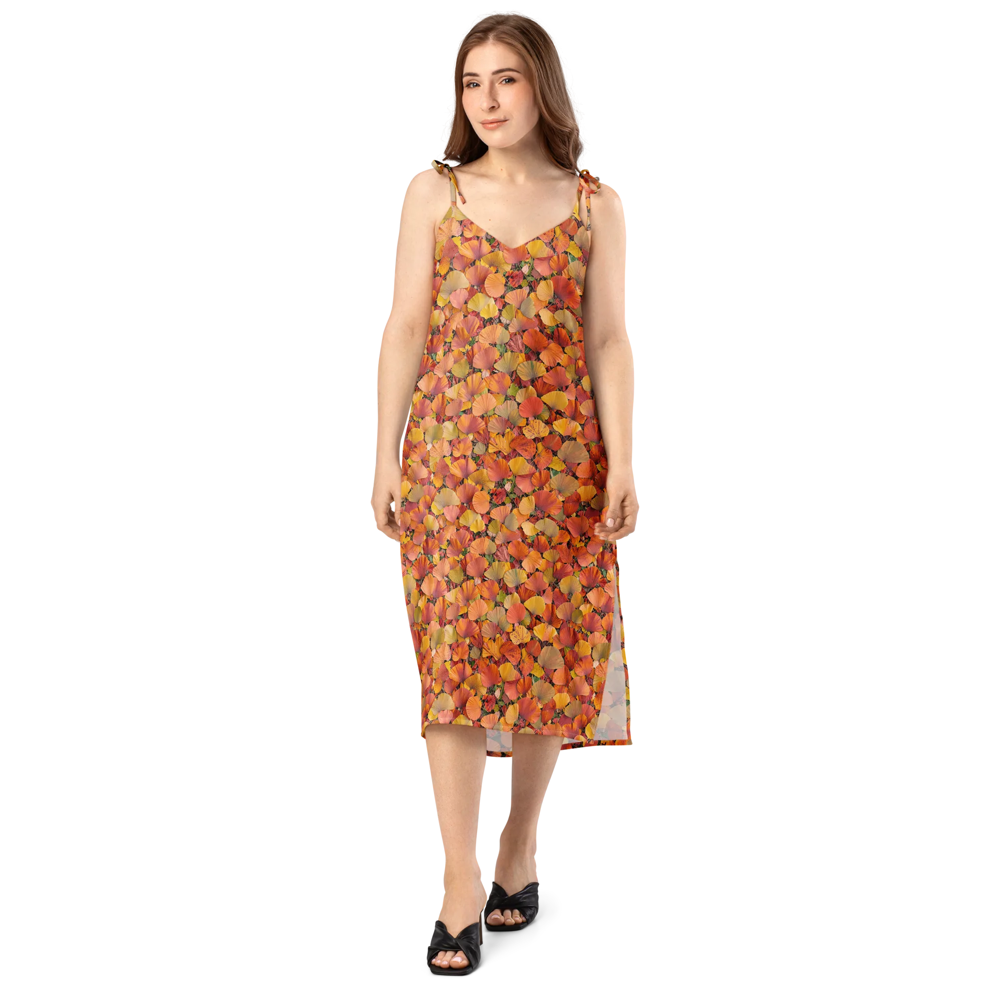 Amber Canopy on Slip Dress — Front
