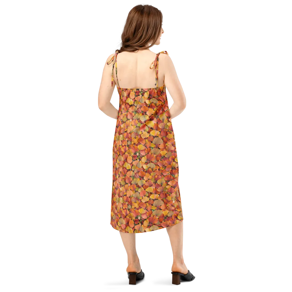 Amber Canopy on Slip Dress — Back