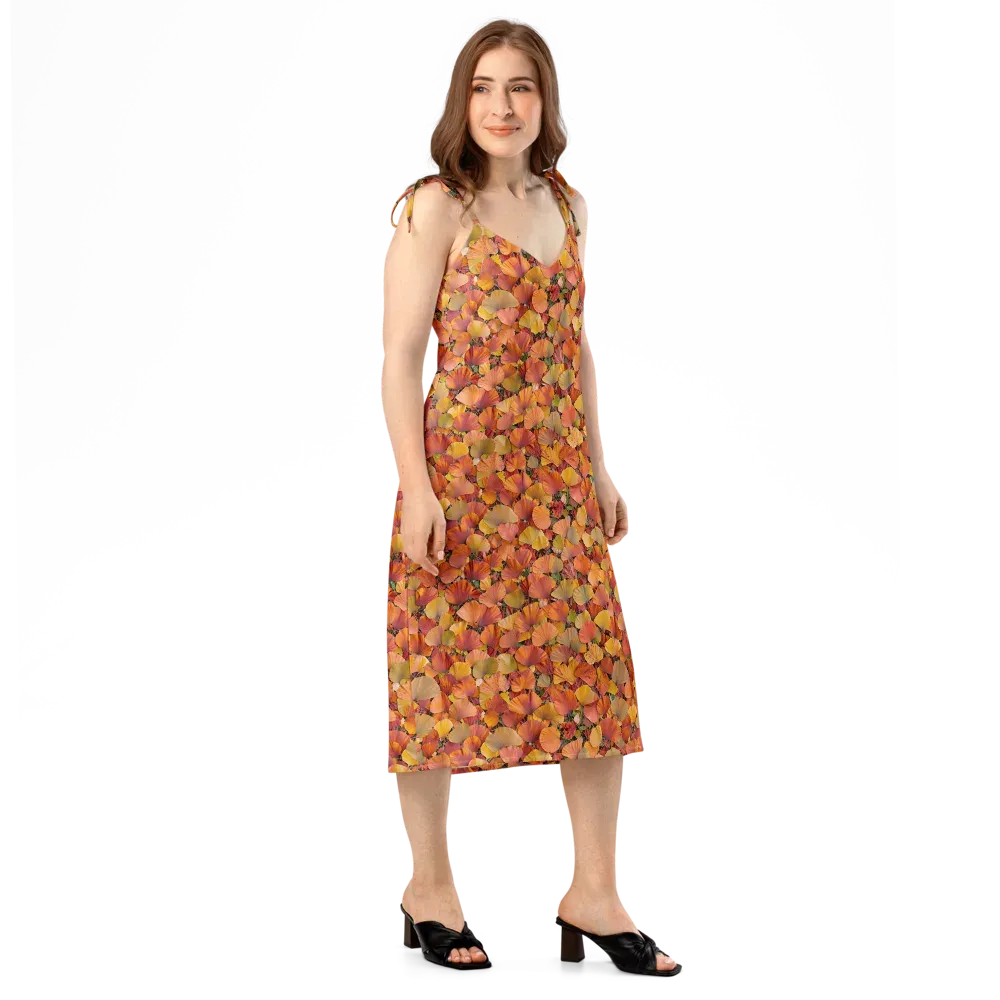 Amber Canopy on Slip Dress — Right Front