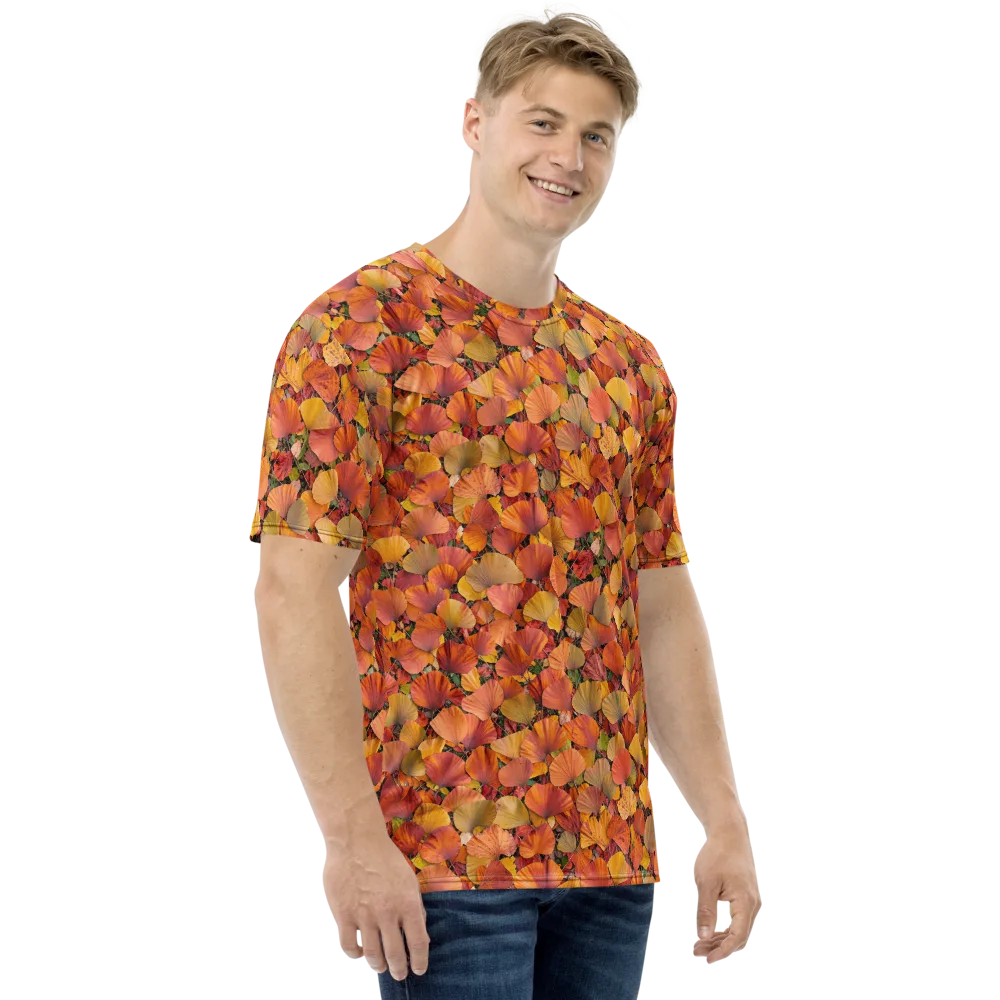 Amber Canopy on Men's Crew Neck T-Shirt — Right