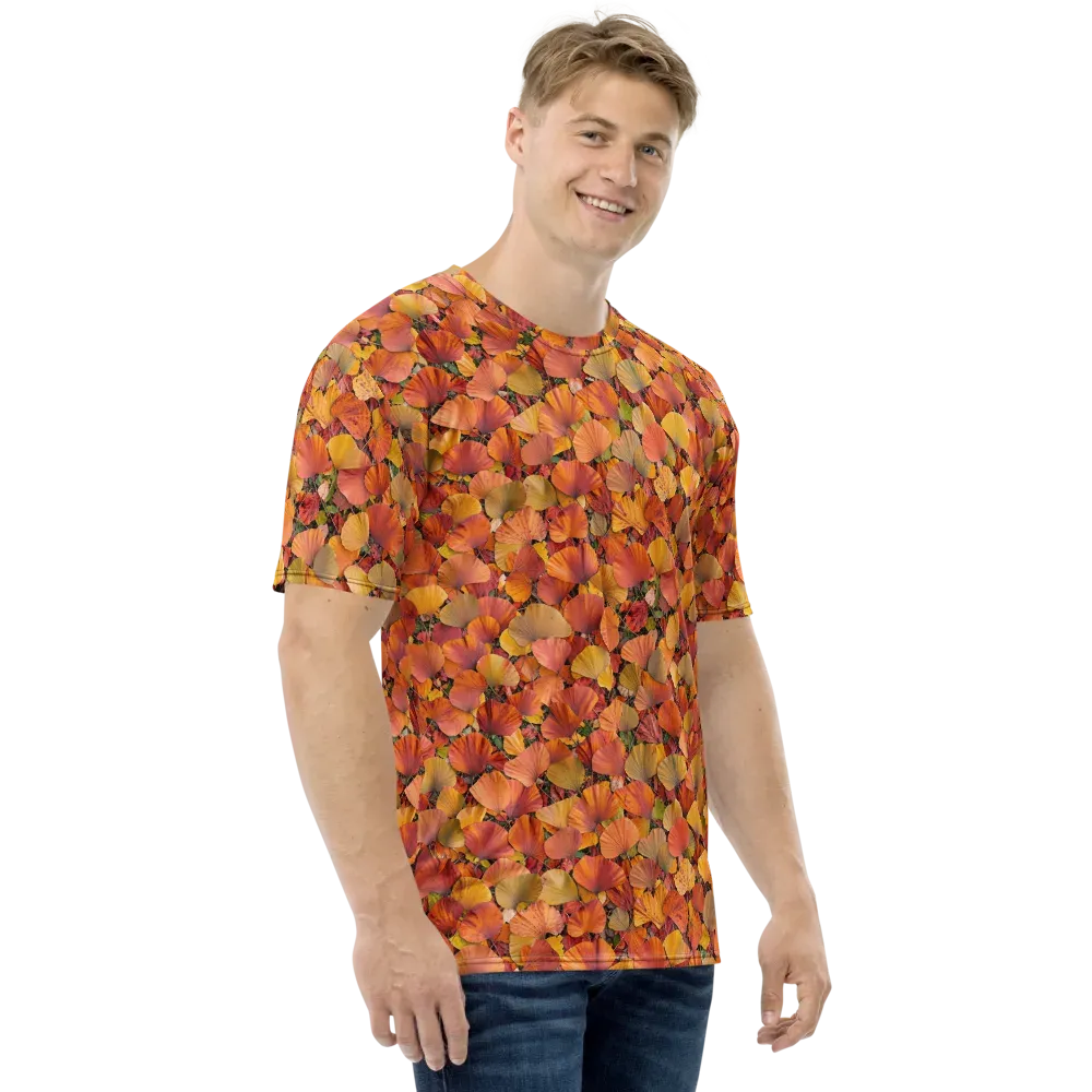 Amber Canopy on Men's Crew Neck T-Shirt — Right