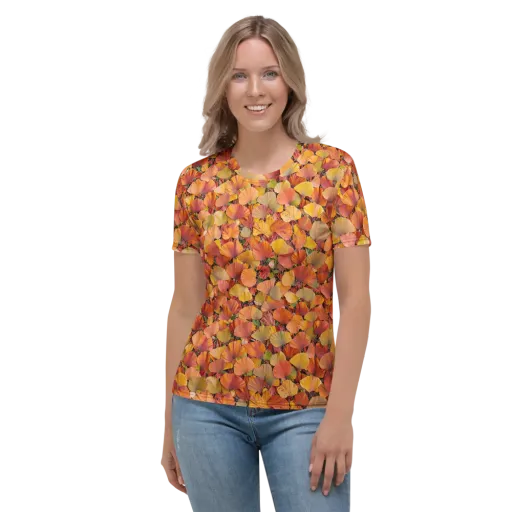 Amber Canopy on a Women's Crew Neck T-Shirt