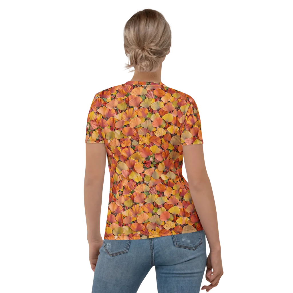Amber Canopy on Women's Crew Neck T-Shirt — Back
