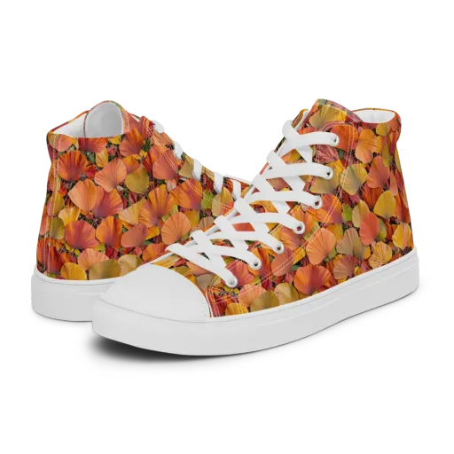 Amber Canopy on a Women's High Top Canvas Shoes