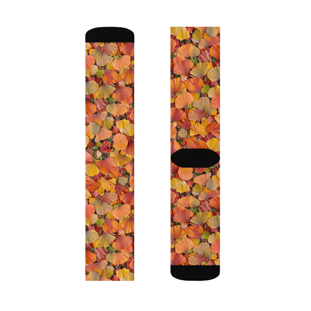 Amber Canopy on Socks — Left Sock