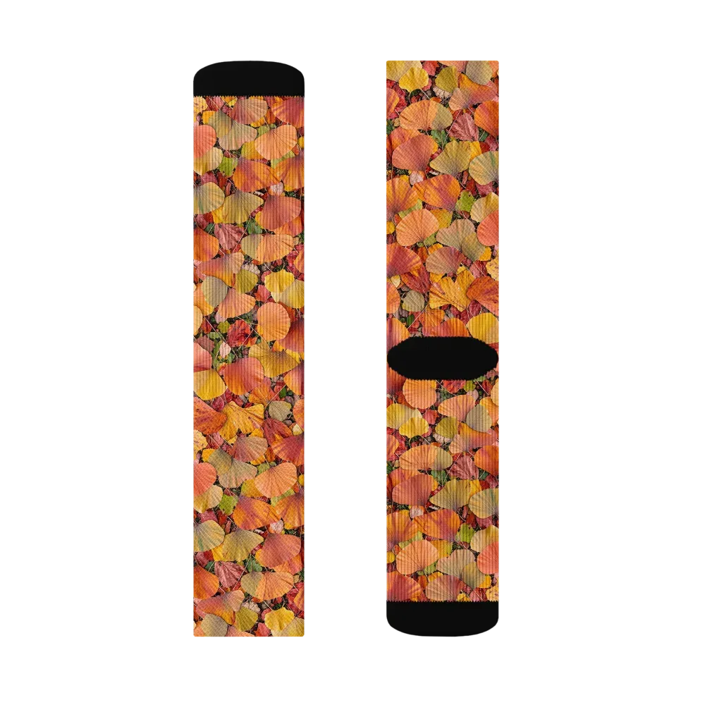 Amber Canopy on Socks — Right Sock