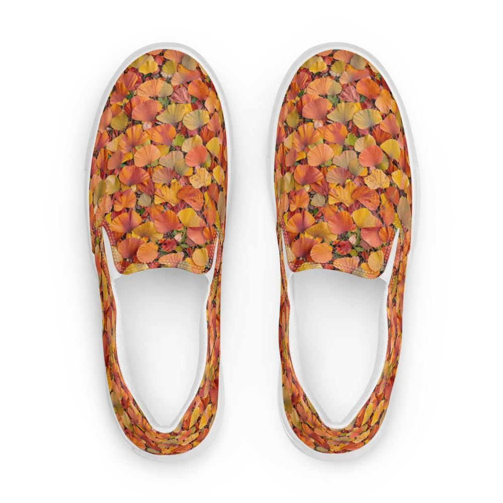 Amber Canopy on Women's Slip-On Canvas Shoes — Front