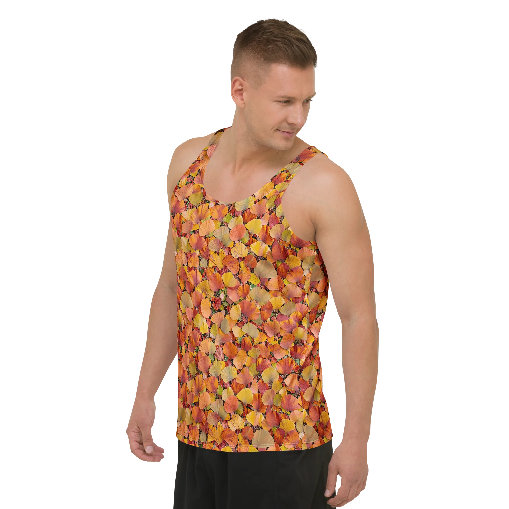 Amber Canopy on Men's Tank Top — Left Front
