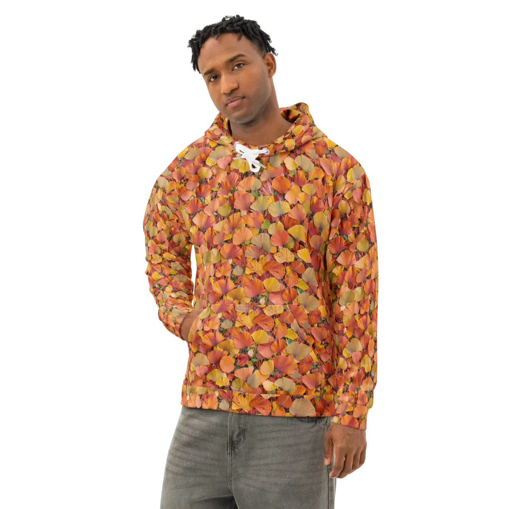 Amber Canopy on Cotton Hoodie — Left Front