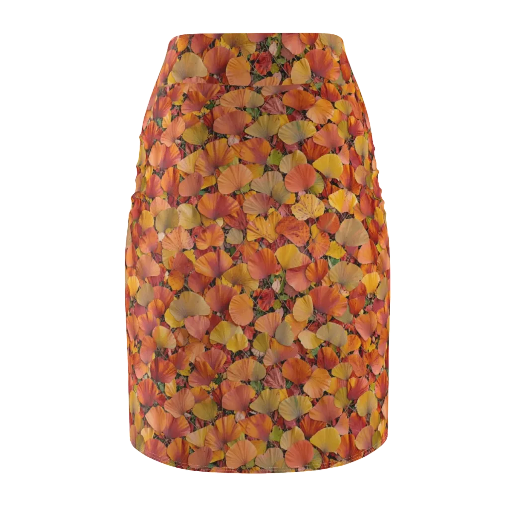 Amber Canopy on Pencil Skirt — Back