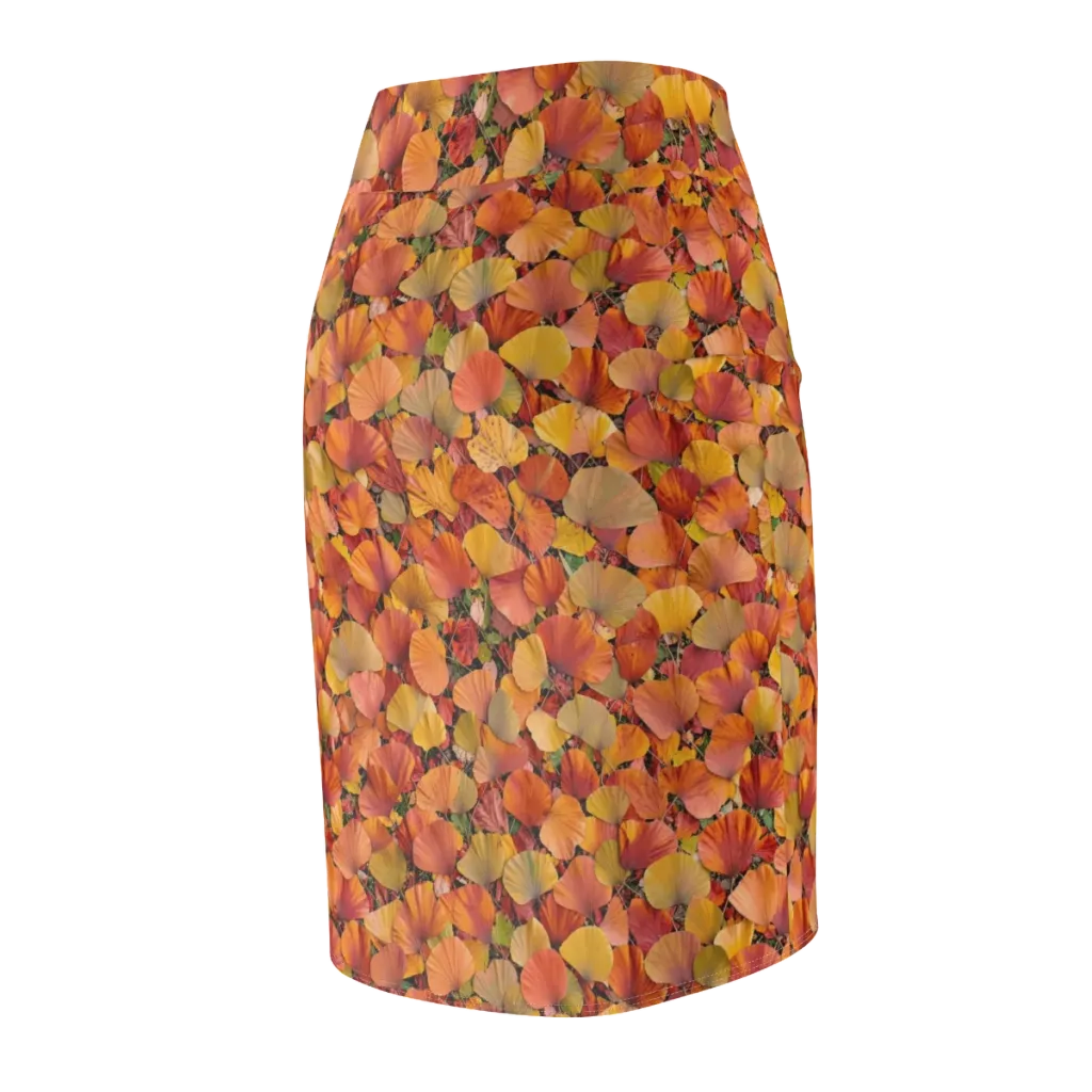 Amber Canopy on Pencil Skirt — Back Side