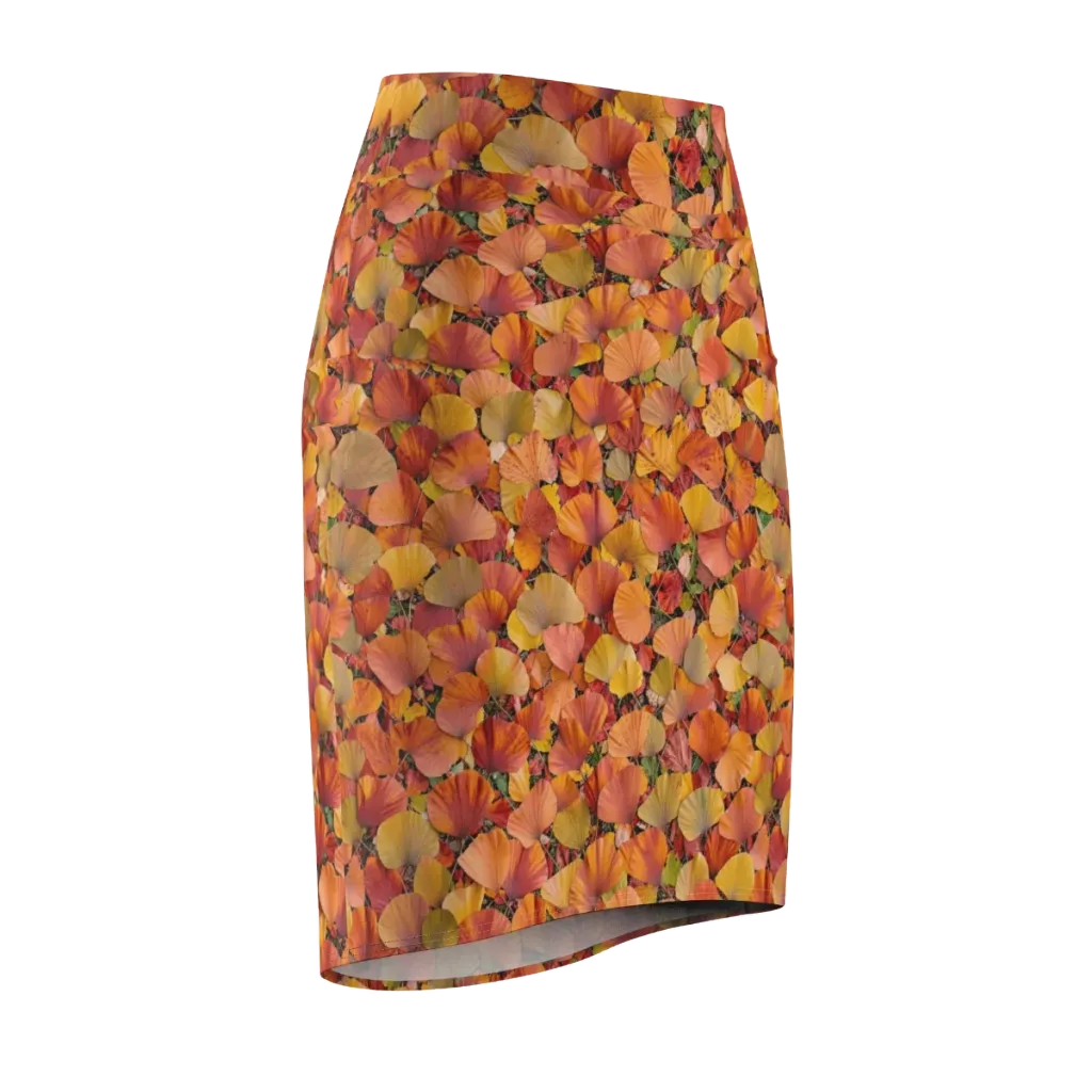 Amber Canopy on Pencil Skirt — Front Side