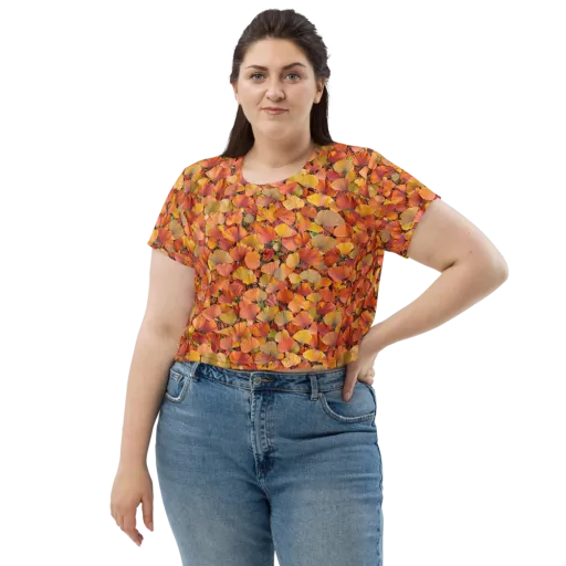 Amber Canopy on a Crop Tee