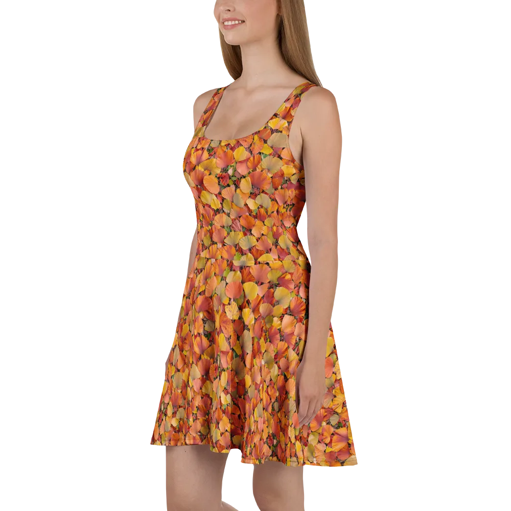 Amber Canopy on Skater Dress — Left