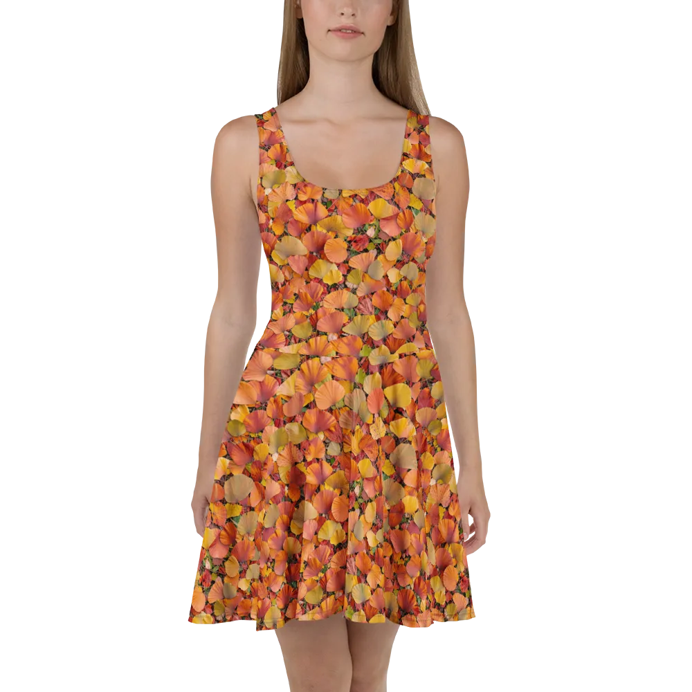 Amber Canopy on Skater Dress — Front