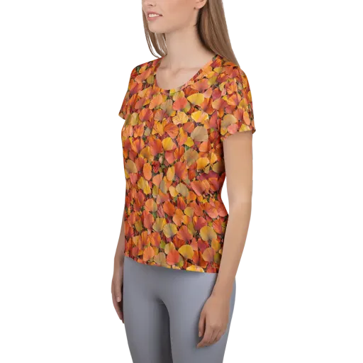 Amber Canopy on a Women's Athletic T-Shirt