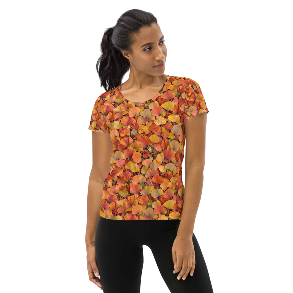 Amber Canopy on Women's Athletic T-Shirt — Front