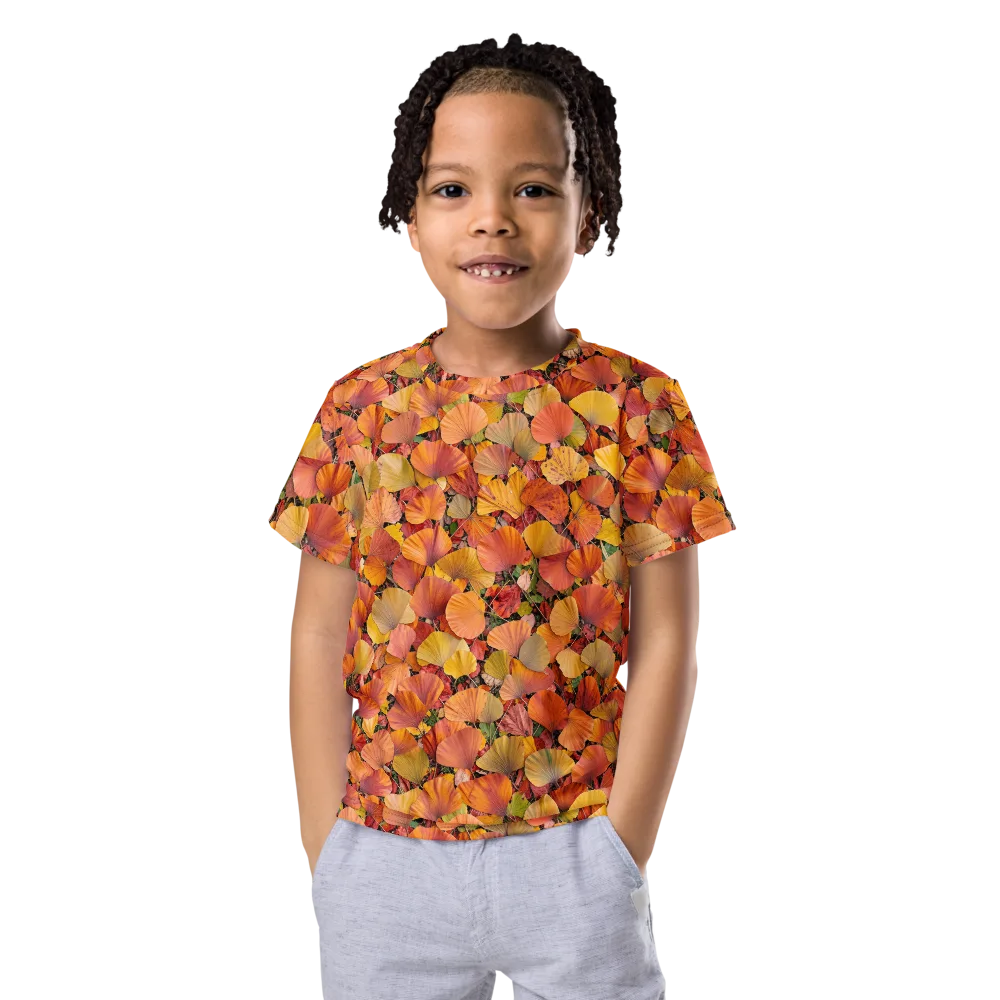 Amber Canopy on Kids Crew Neck T-Shirt — Front