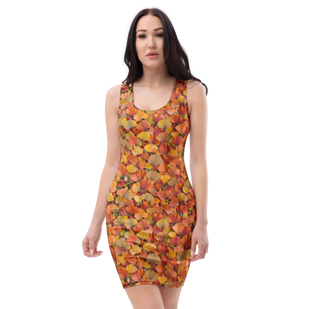 Amber Canopy on Bodycon Dress — Front