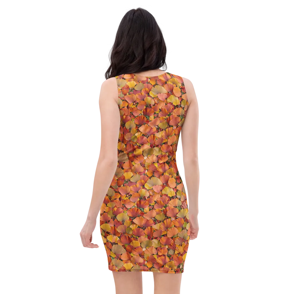 Amber Canopy on Bodycon Dress — Back