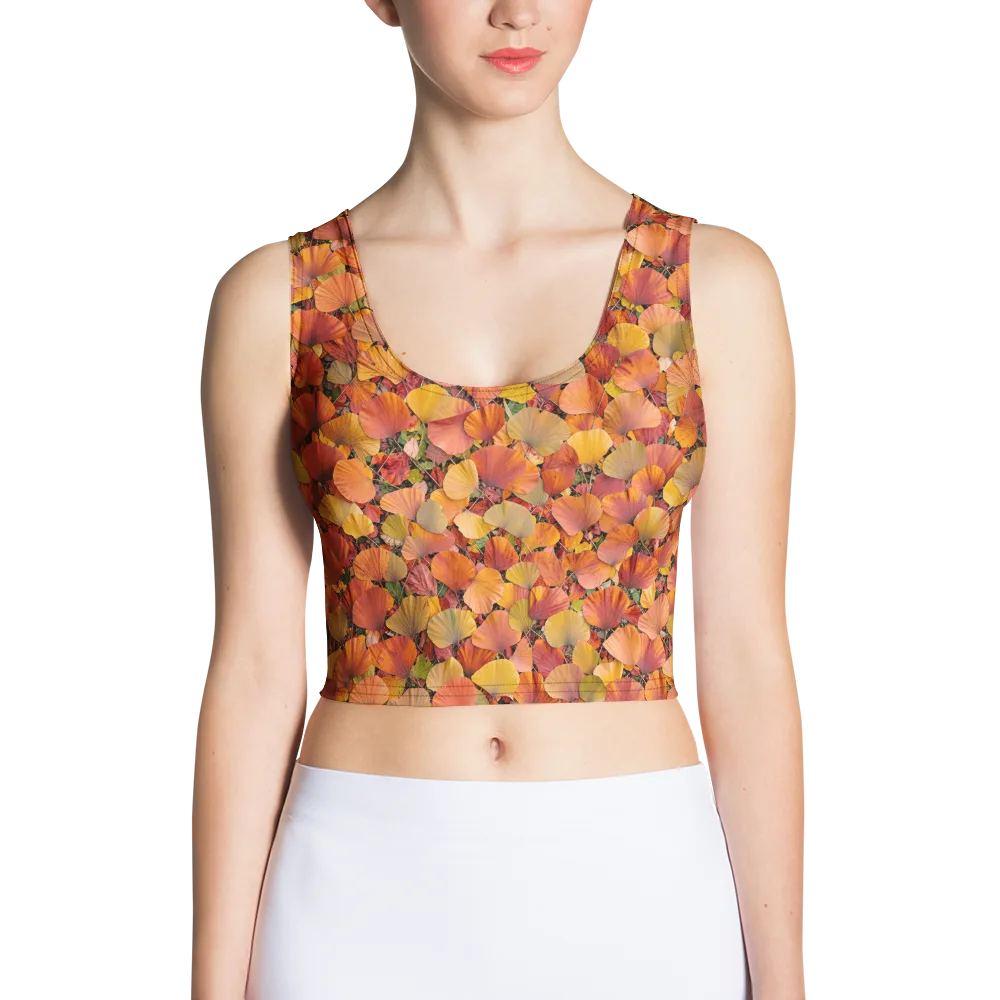 Amber Canopy on Crop Top — Front