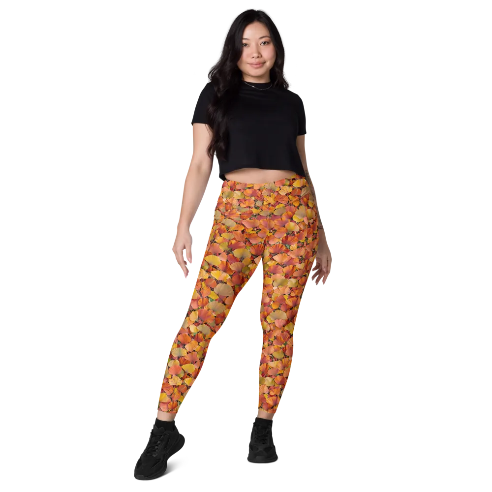 Amber Canopy on Leggings with Pockets — Front