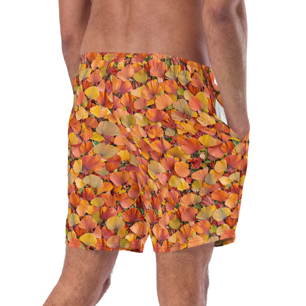 Amber Canopy on Swim Trunks — Right Back