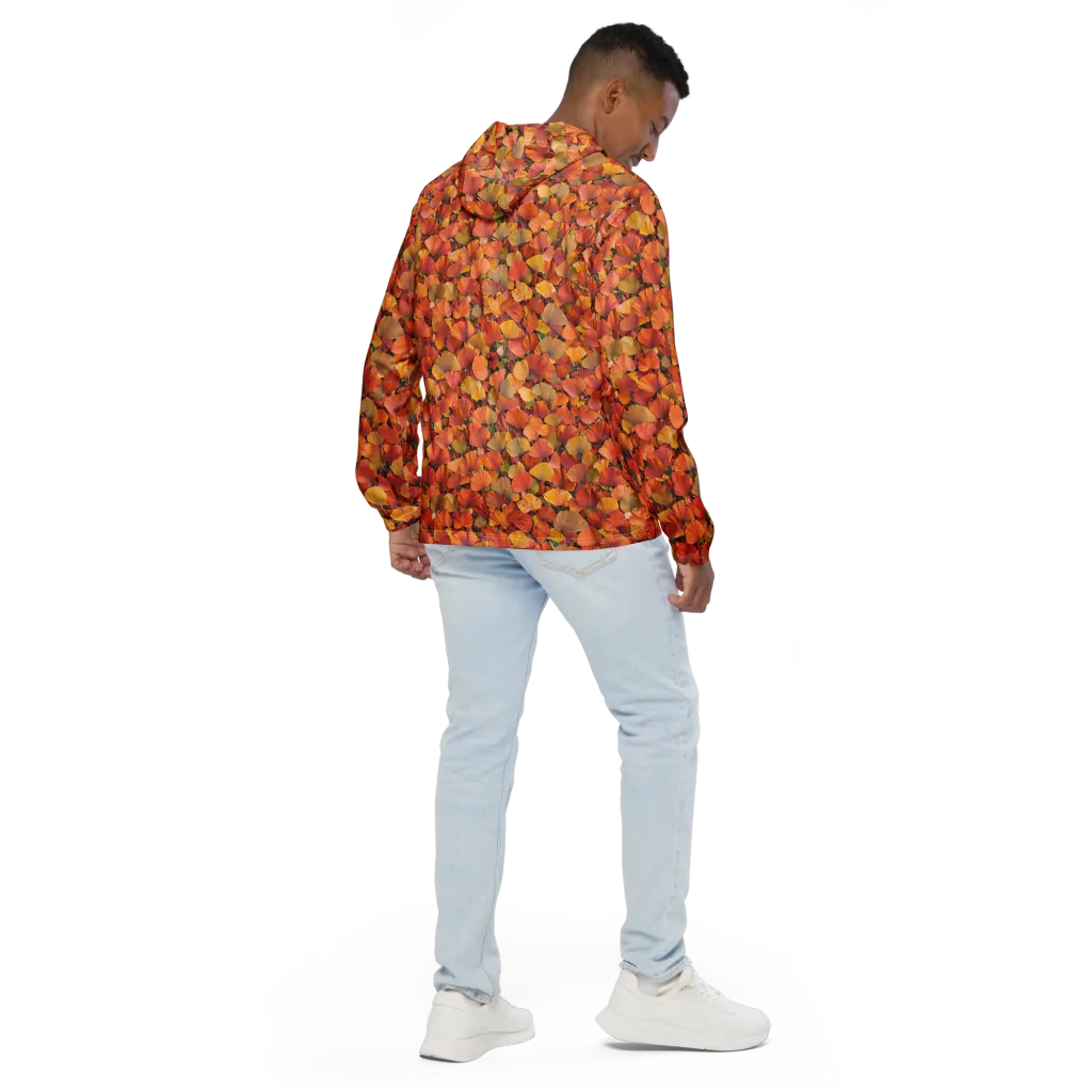 Amber Canopy on Men's Windbreaker — Back