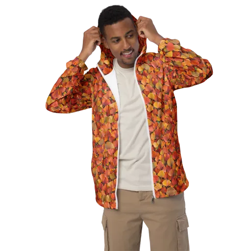 Amber Canopy on a Men's Windbreaker