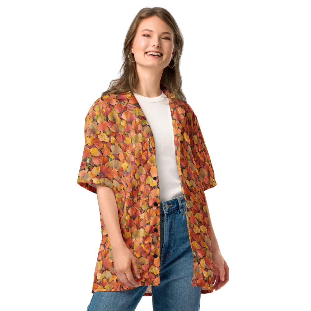 Amber Canopy on Button Shirt — Front