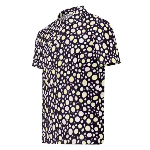 Midnight Pebble on a Men's Slim Fit Polo Shirt