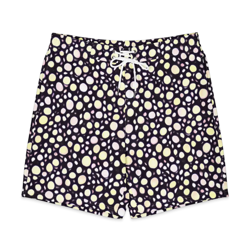 Midnight Pebble on Men's Board Shorts — Front