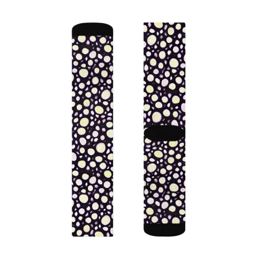 Midnight Pebble on a Socks