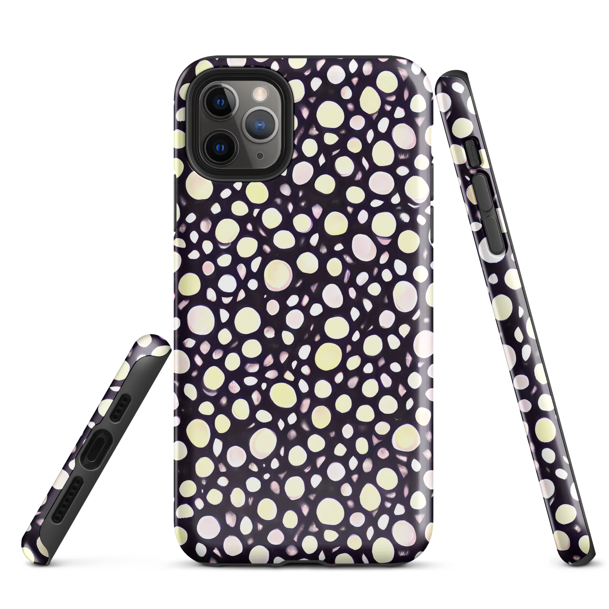 Midnight Pebble on Tough Case for iPhone® — Front