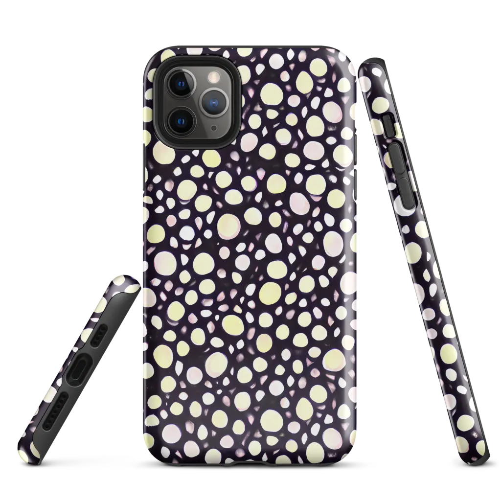 Midnight Pebble on Tough Case for iPhone® — Front
